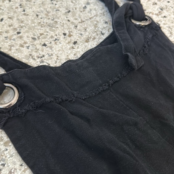 Romper overalls, black size small - Picture 2 of 4